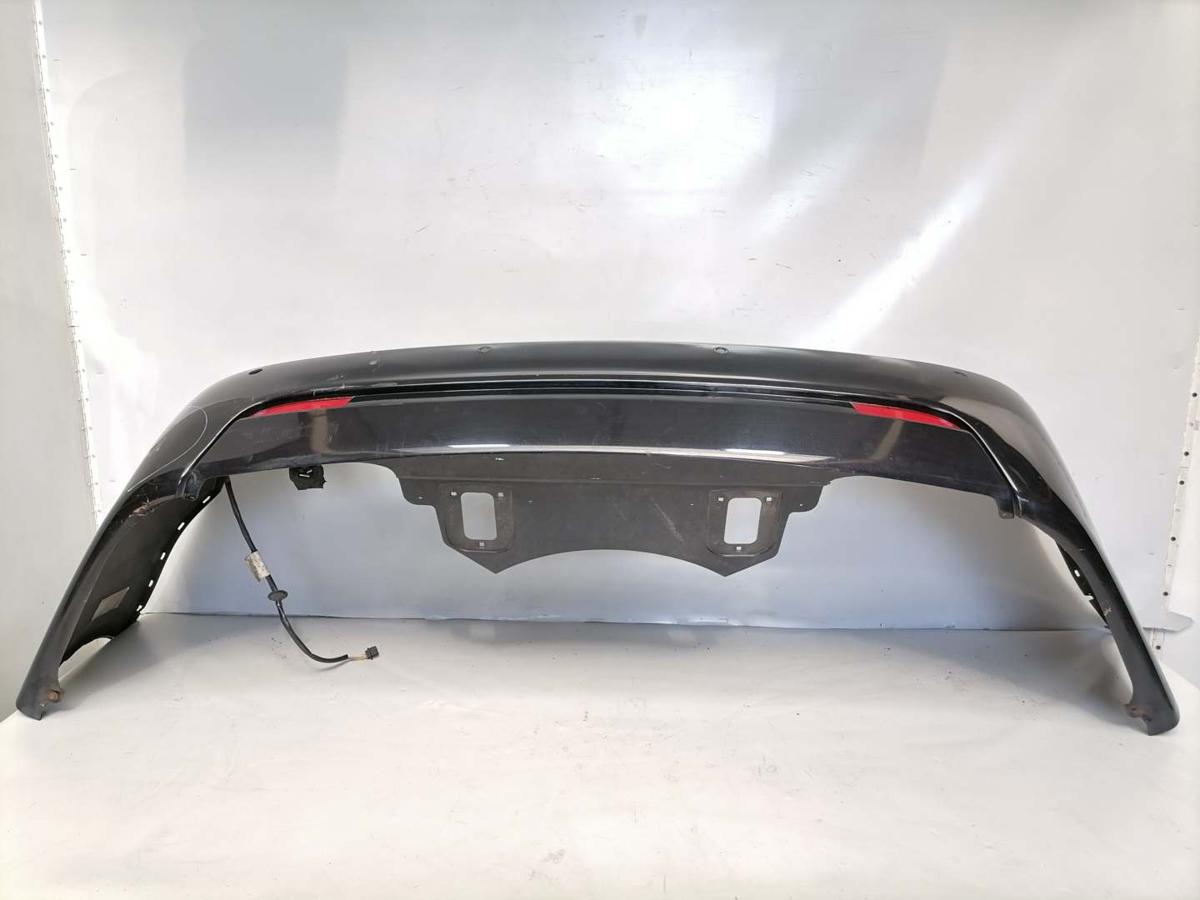 Saab 9-3 YS3F original Sto&szlig;stange Sto&szlig;f&auml;nger hinten 298 Jet Black PDC Limo BJ08